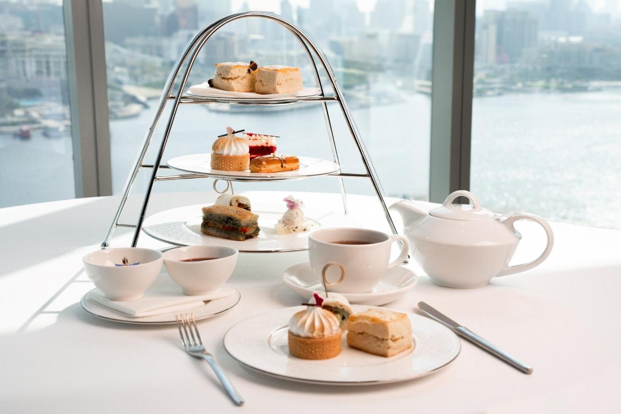 Intercontinental Residence Suites Dubai Festival City By Ihg Εξωτερικό φωτογραφία Afternoon tea at the InterContinental Hotel, Sydney
