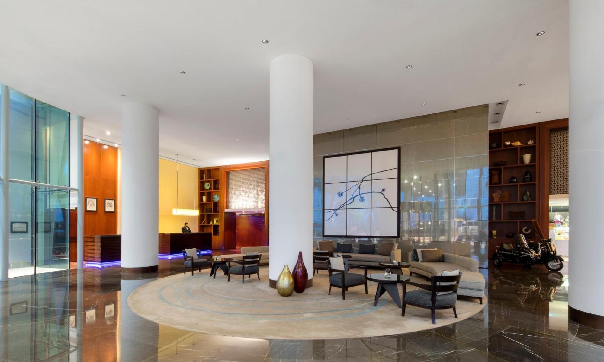 Intercontinental Residence Suites Dubai Festival City By Ihg Εξωτερικό φωτογραφία Lobby